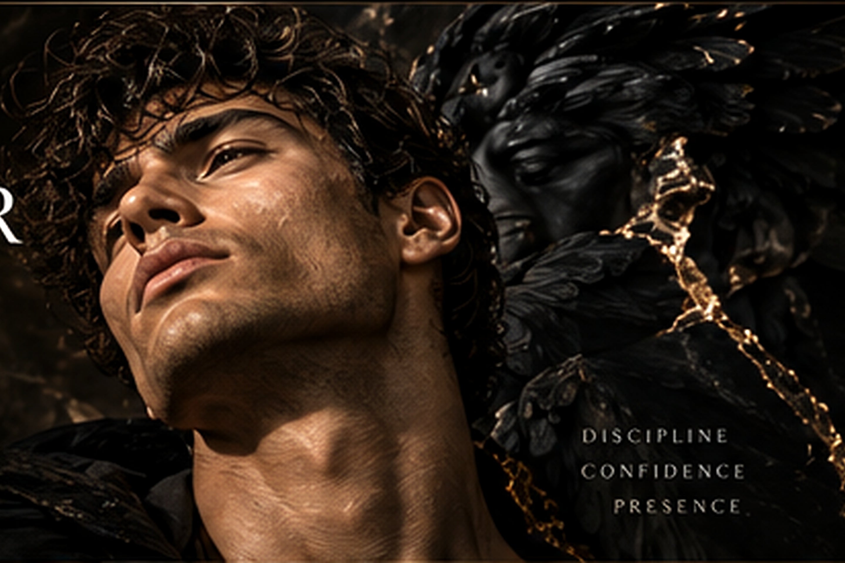 Auravean luxury men's grooming campaign
